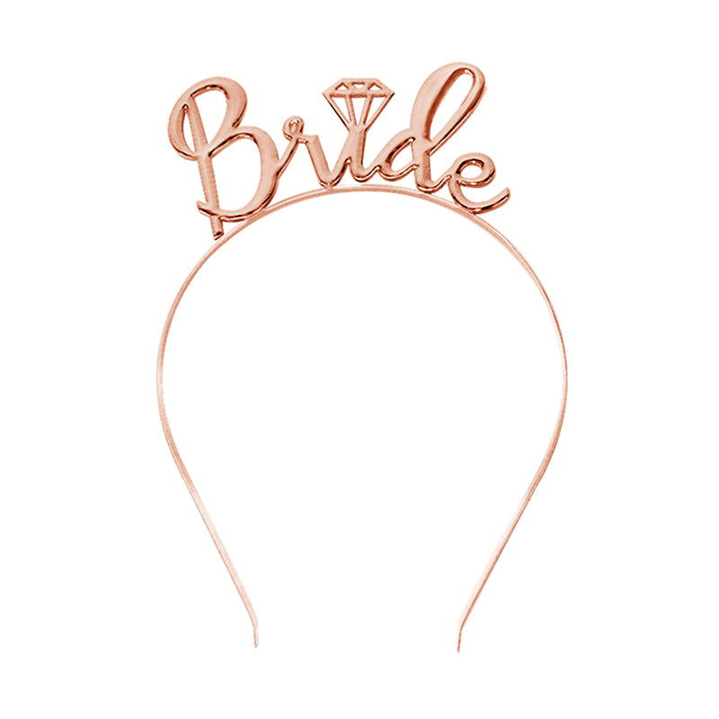 1Set Bride To Be Veil Satin Sash Hiarband Bridal Shower Wedding