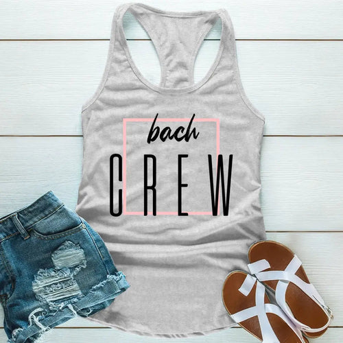 π Bach Crew Bride To be Party Bachelorette Tank Top πΎ