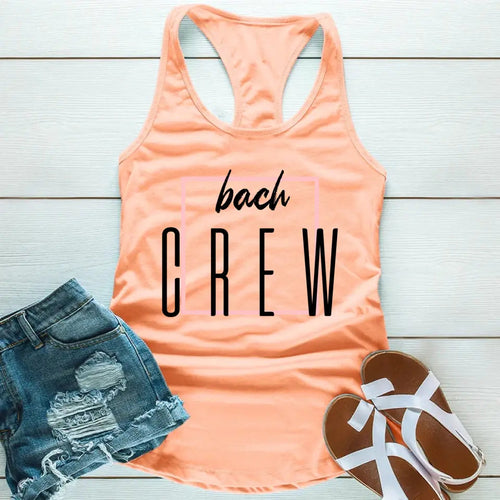 π Bach Crew Bride To be Party Bachelorette Tank Top πΎ