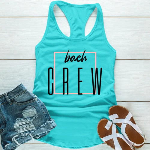 π Bach Crew Bride To be Party Bachelorette Tank Top πΎ