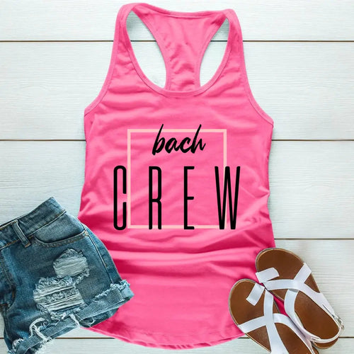 π Bach Crew Bride To be Party Bachelorette Tank Top πΎ