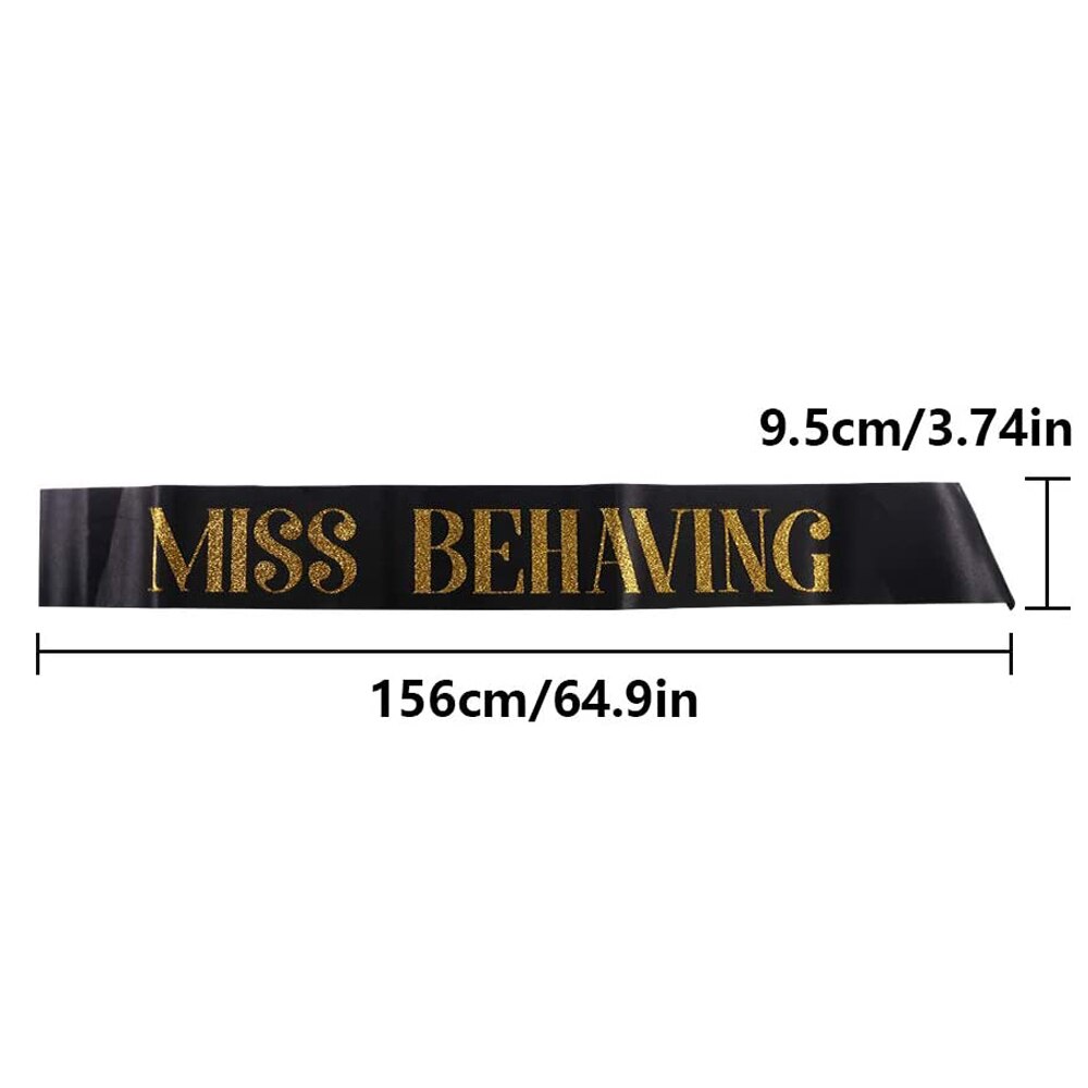Sash Bachelorette Party | Hen Bride Team Sash Black | Hen Sash Girls