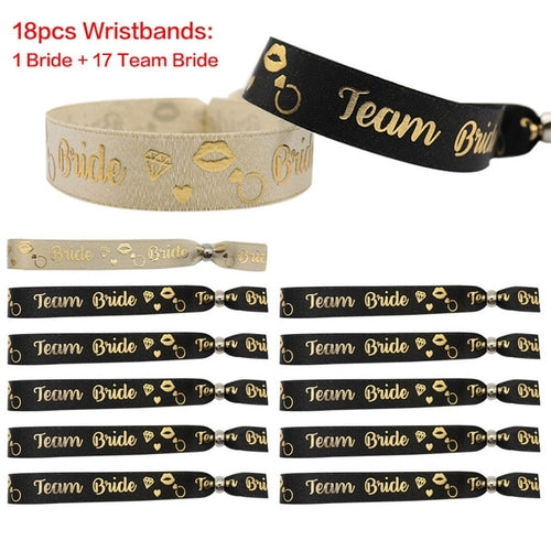Sash Bachelorette Party | Hen Bride Team Sash Black | Hen Sash Girls
