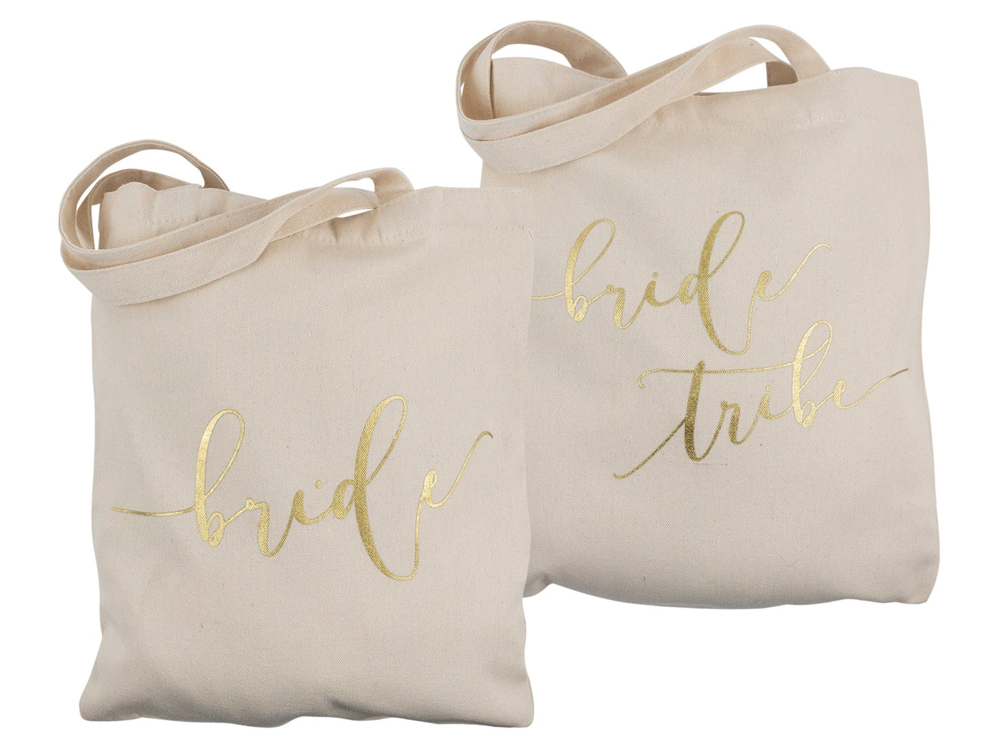 Cream Bride Tribe Canvas Beach Tote Bag