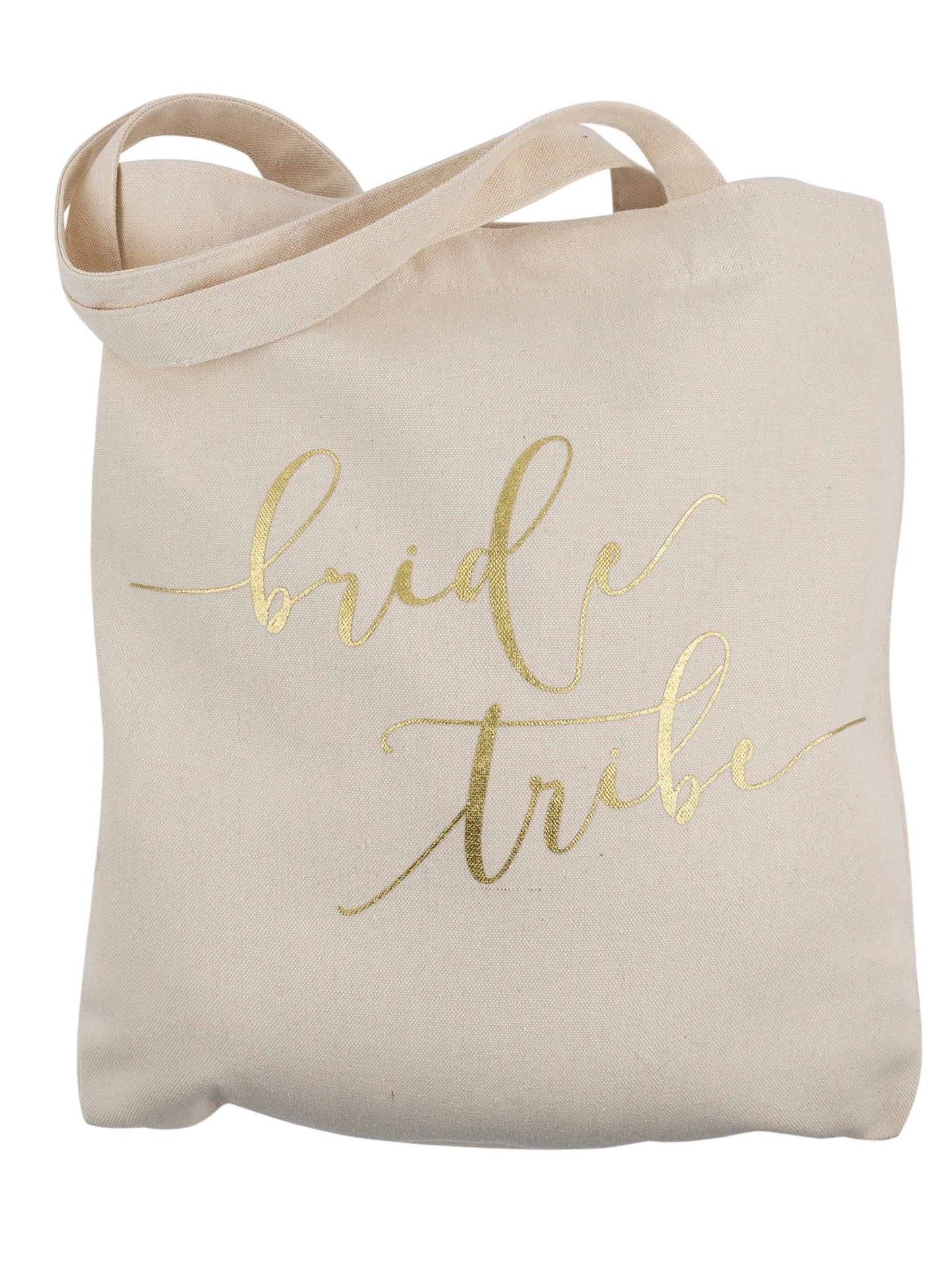 Cream Bride Tribe Canvas Beach Tote Bag