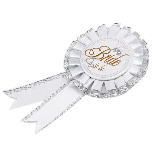 Bachelorette Party Bride to be Supplies Prop Set Kit White Pink Sash