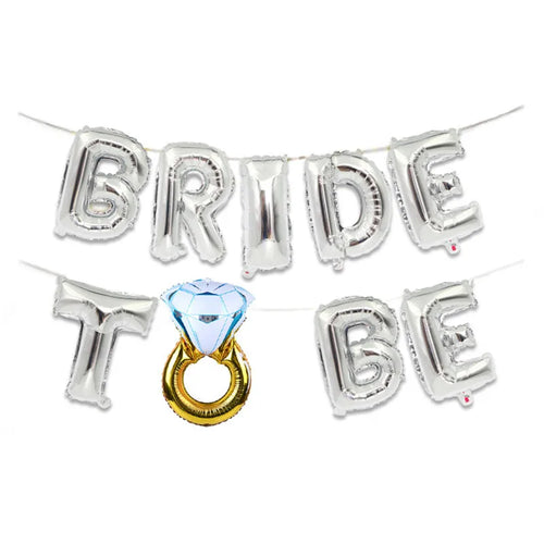 Bride To Be Balloon Rose Gold Team Bride Balloons for Hen Party