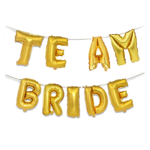Bride To Be Balloon Rose Gold Team Bride Balloons for Hen Party