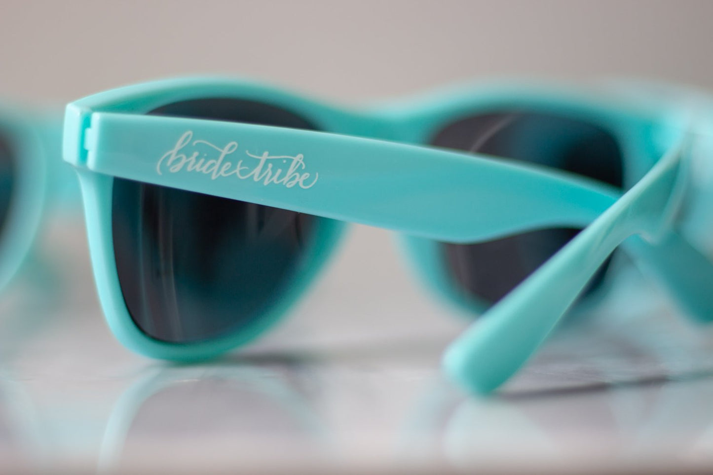 Turquoise Bride Tribe Sunglasses