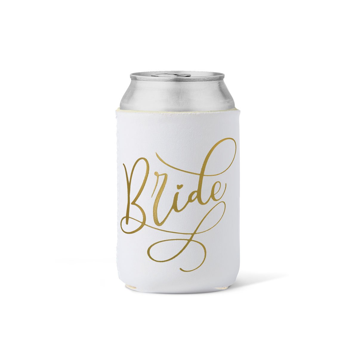 Bride and Groom Can Coolers Set