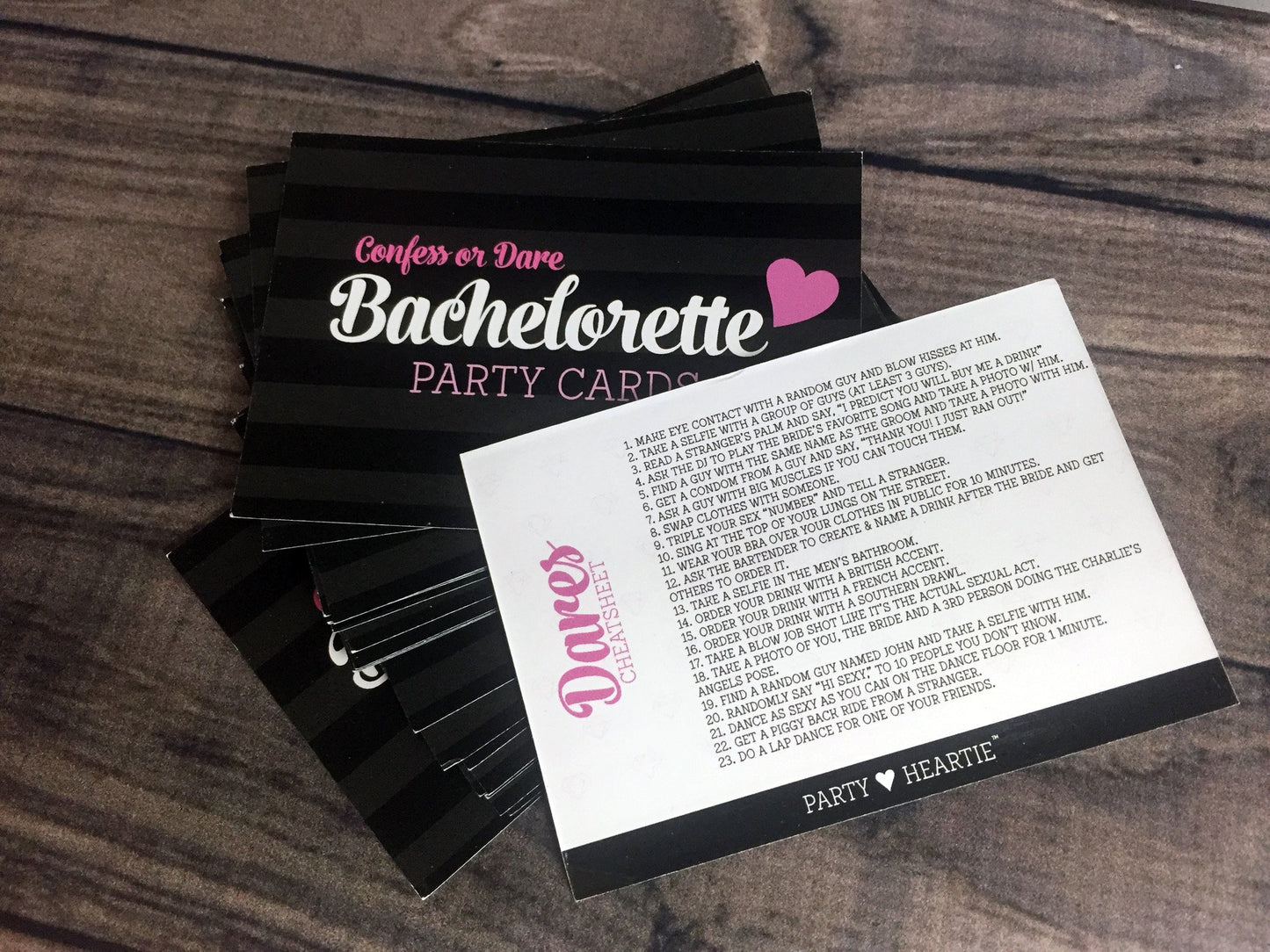 Ultimate Bachelorette "Confess or Dare" Party Game