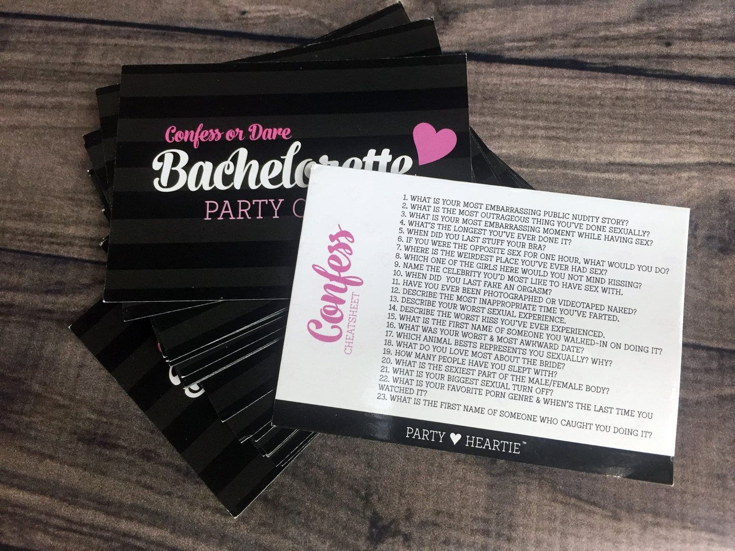 Ultimate Bachelorette "Confess or Dare" Party Game