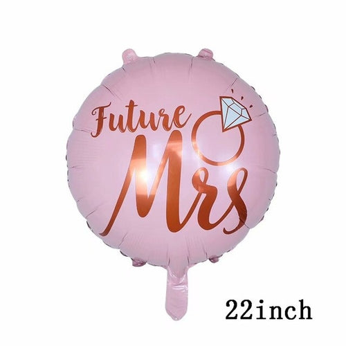 Rose Gold Bride To Be Letter Foil Balloon Wedding Bridal Shower