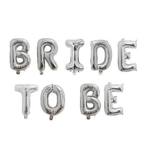 Rose Gold Bride To Be Letter Foil Balloon Wedding Bridal Shower