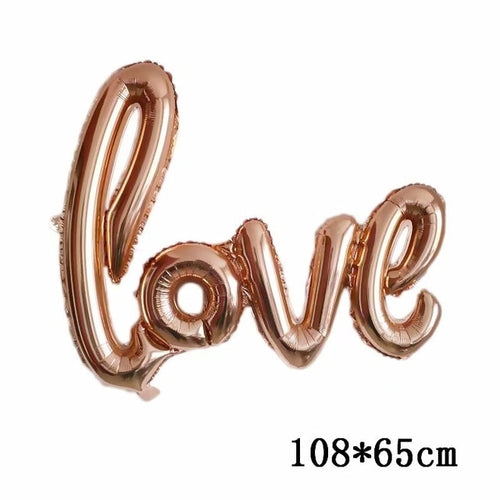 Rose Gold Bride To Be Letter Foil Balloon Wedding Bridal Shower