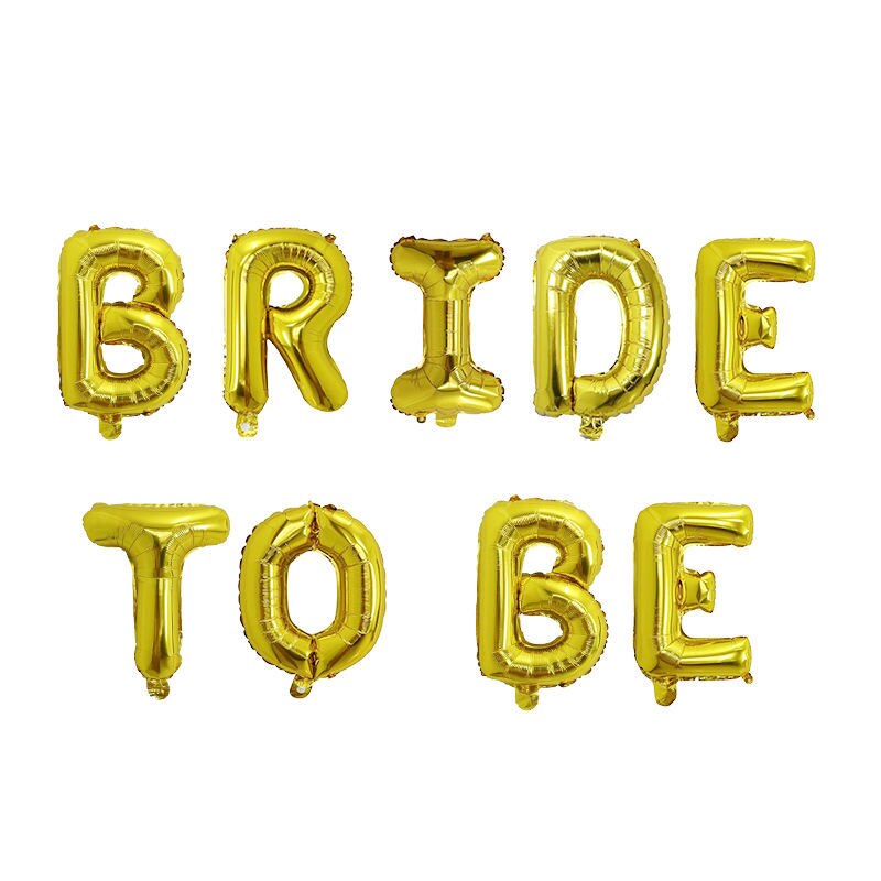 Rose Gold Bride To Be Letter Foil Balloon Wedding Bridal Shower