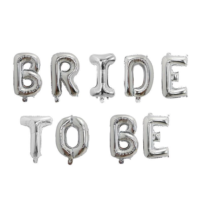 Rose Gold Bride To Be Letter Foil Balloon Wedding Bridal Shower