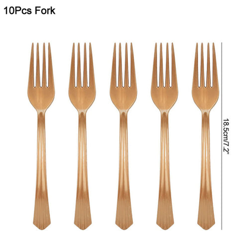 Rose Gold Party Disposable Tableware Set Paper Plate Cup Kids Adult