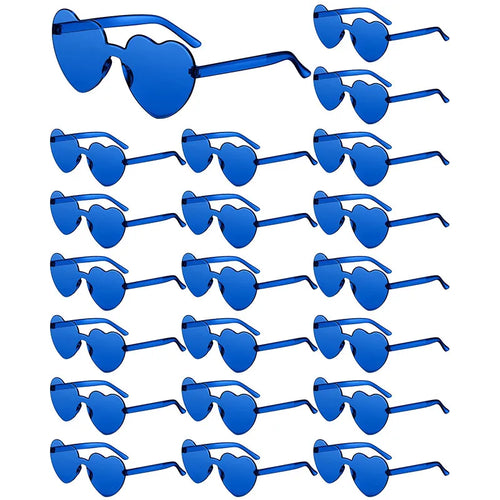 80-20Pcs Wedding Gifts for Guests Candy Color Frameless Glasses