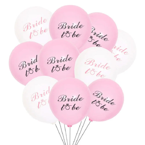 Latex balloon with diamond ring, bride to be balloon, wedding