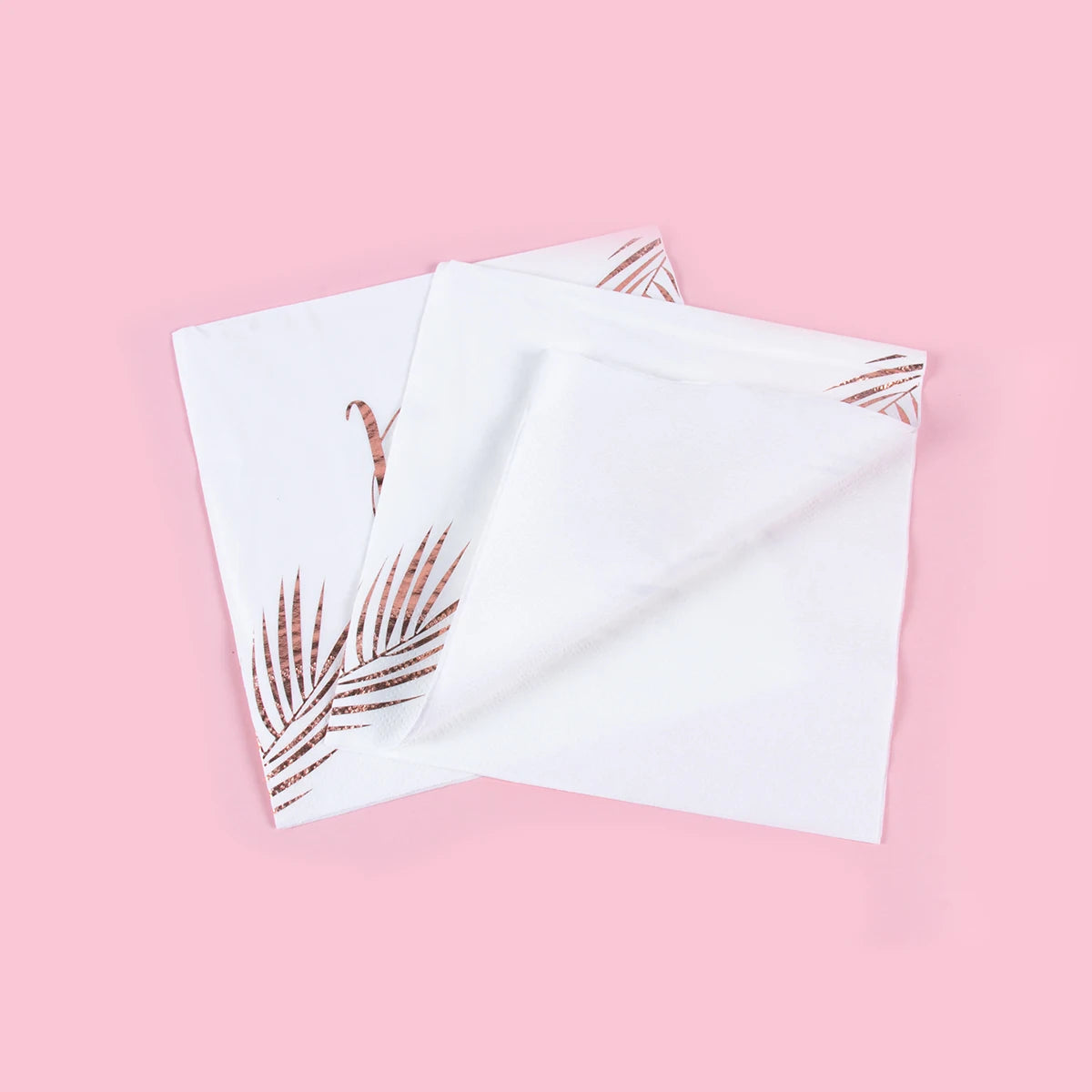 20pcs Rose Gold Bride To Be Disposable Paper Napkin Wedding Party