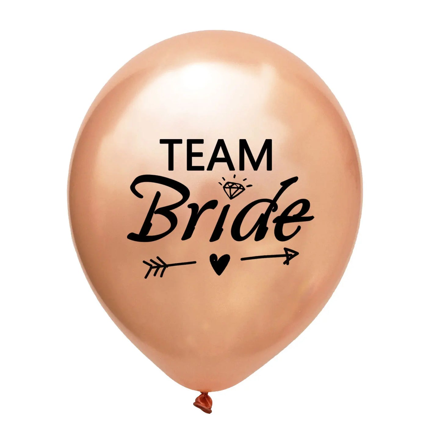 10pcs Team Bride balloons For Wedding & Engagement Supplies love Latex