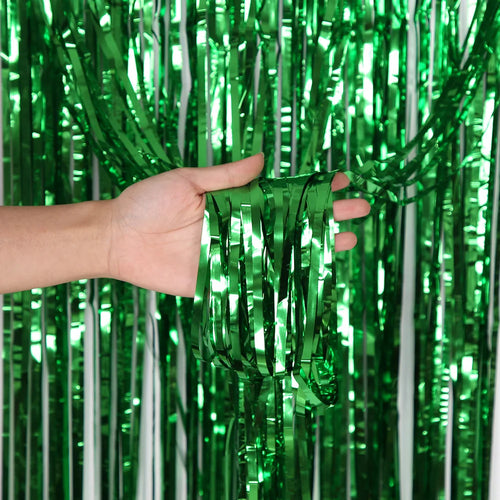 2/3M Party Background Wedding Decoration Foil Fringe Curtain Sequin