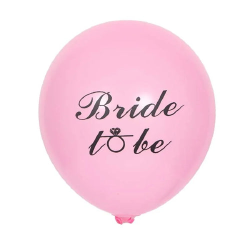 Latex balloon with diamond ring, bride to be balloon, wedding