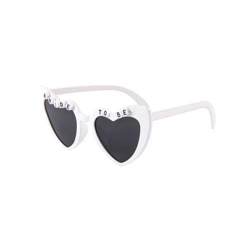 Pearl Bride to be Sunglasses Bachelorette Party Heart Glasses bridal