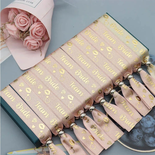 11Pcs Team Bride Bachelorette Party Bracelet Bride To Be Decoration