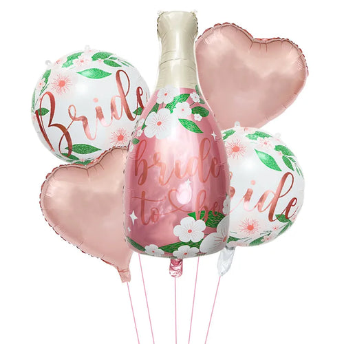 Bride To Be Round Foil Balloon Wedding Party Decoration Engagement