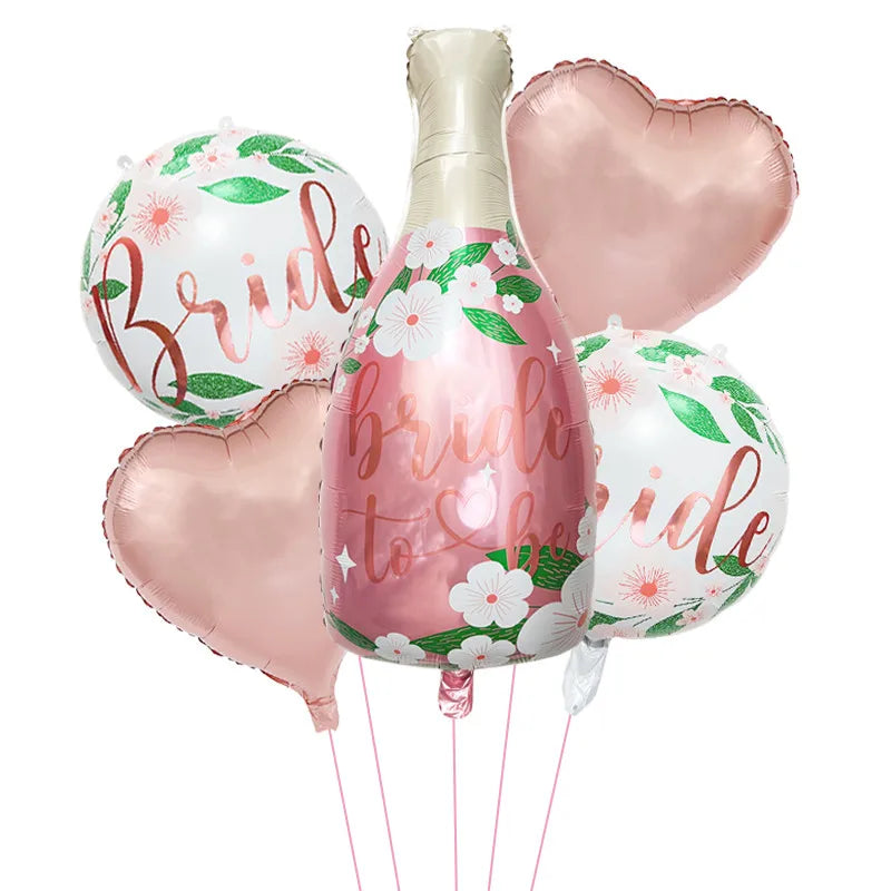 Bride To Be Round Foil Balloon Wedding Party Decoration Engagement