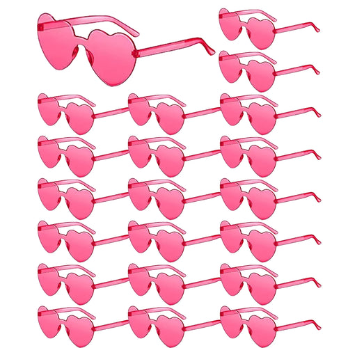 80-20Pcs Wedding Gifts for Guests Candy Color Frameless Glasses
