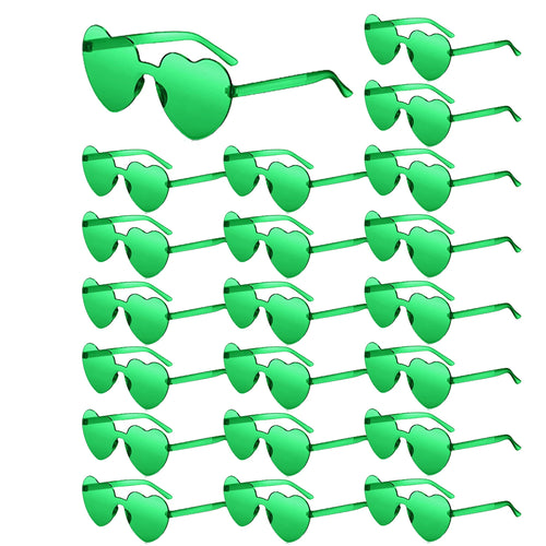 80-20Pcs Wedding Gifts for Guests Candy Color Frameless Glasses
