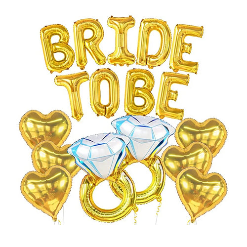Bachelorette Party Decorations Kits Rose Gold Bridal Shower Party