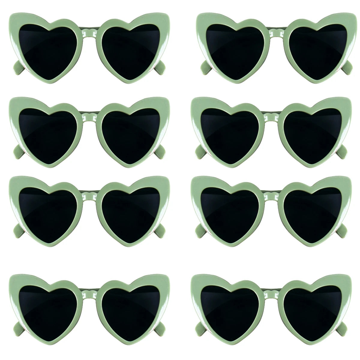 Hen Night Heart Shaped Sunglasses Women's Bachelorette Party Favors
