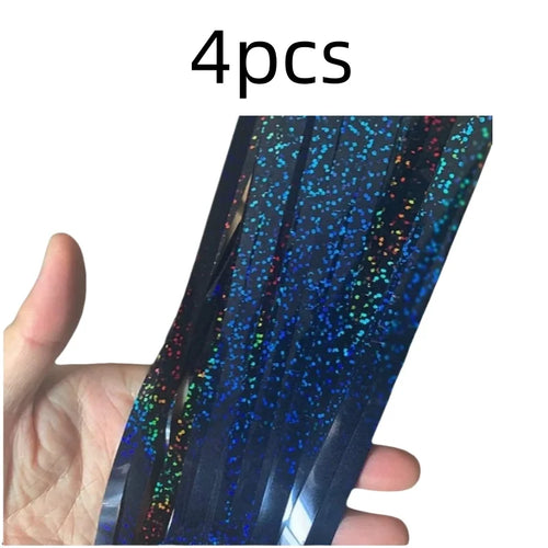 2Pack 2X1M Glitter Party Backdrop Metallic Foil Tinsel Fringe Curtain