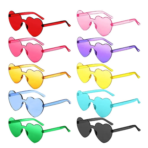 80-20Pcs Wedding Gifts for Guests Candy Color Frameless Glasses