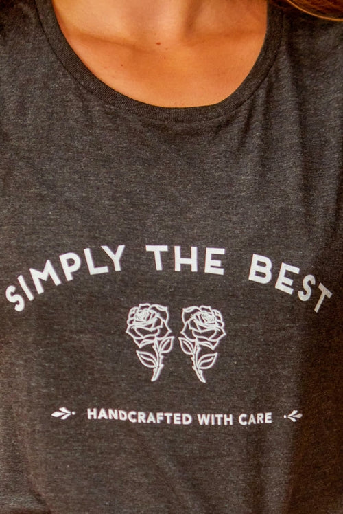 Simply the Bride | Simply the Best - Bachelorette Party Flowy Muscle