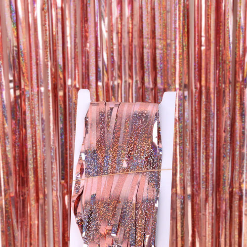 2/3M Party Background Wedding Decoration Foil Fringe Curtain Sequin