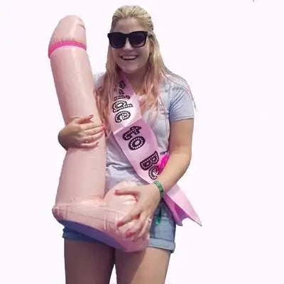 90CM Willy Shape Pvc Foil Balloon Bachelorette Party Globos Inflatable