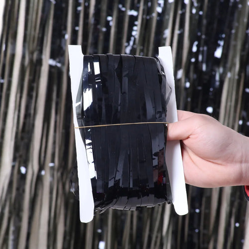 2/3M Party Background Wedding Decoration Foil Fringe Curtain Sequin
