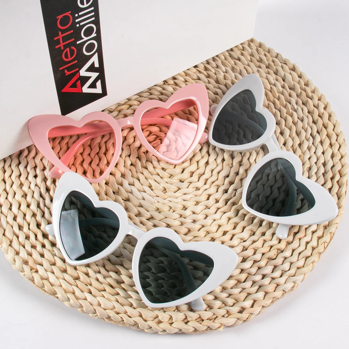 Hen Night Heart Shaped Sunglasses Women's Bachelorette Party Favors