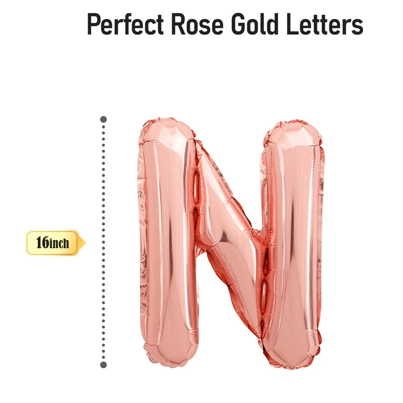 16pcs Same Penis Forever Foil Letter Balloons Bachelorette Hen Party