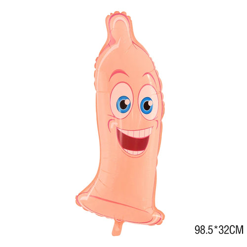 Huge Penis Shape Foil Balloon Bachelorette Party Decoration Bride To
