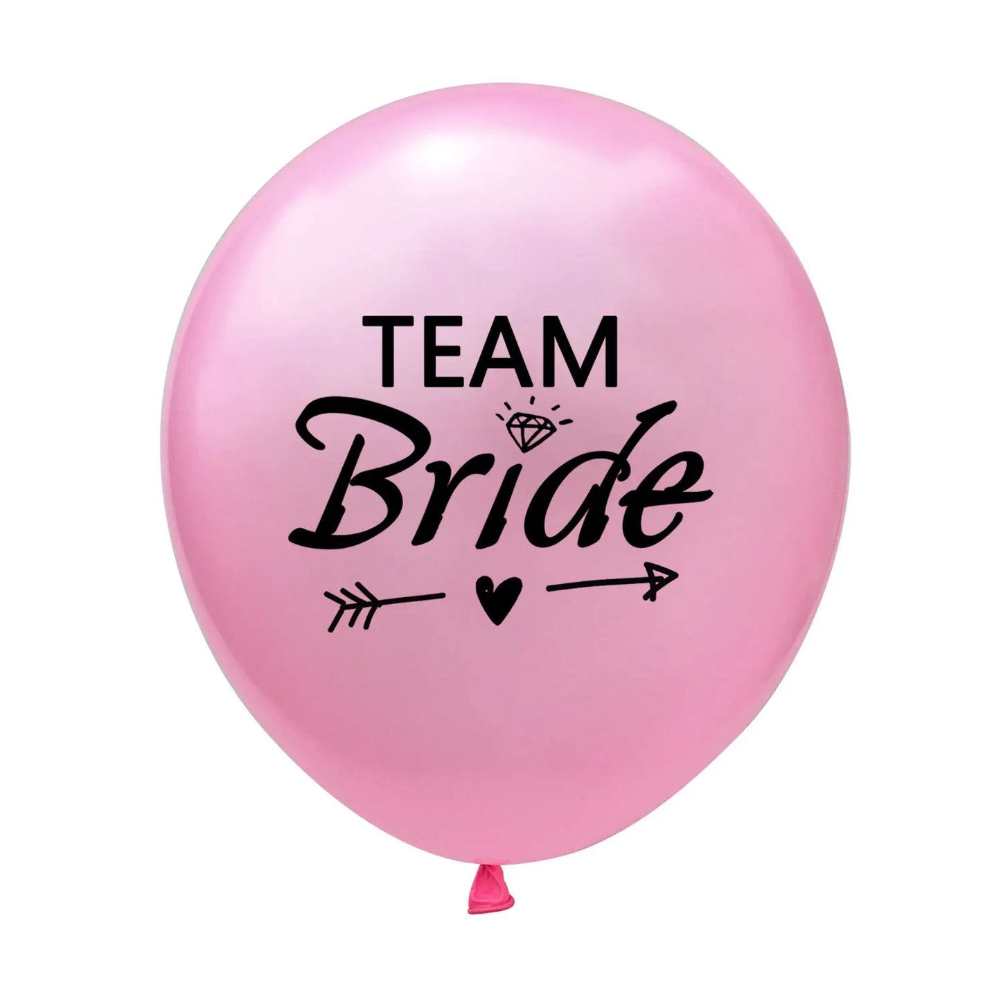 10pcs Team Bride balloons For Wedding & Engagement Supplies love Latex