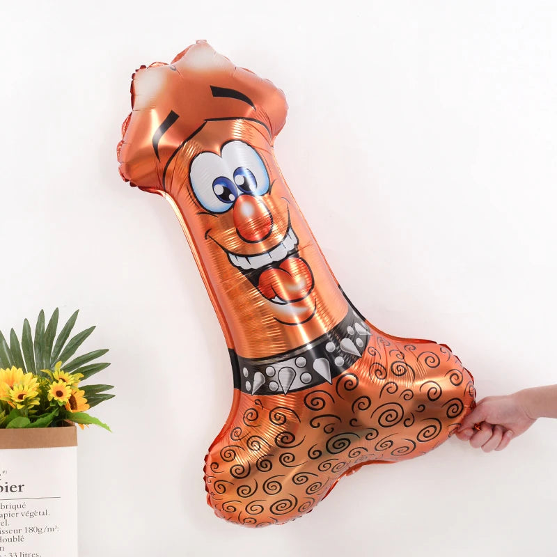 1pcs Inflatable Penis Foil Balloon Dick Shape Helium Ballons