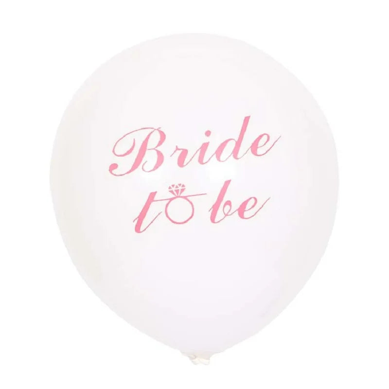 Latex balloon with diamond ring, bride to be balloon, wedding