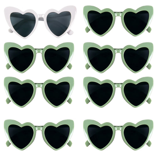 Hen Night Heart Shaped Sunglasses Women's Bachelorette Party Favors