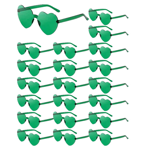 80-20Pcs Wedding Gifts for Guests Candy Color Frameless Glasses